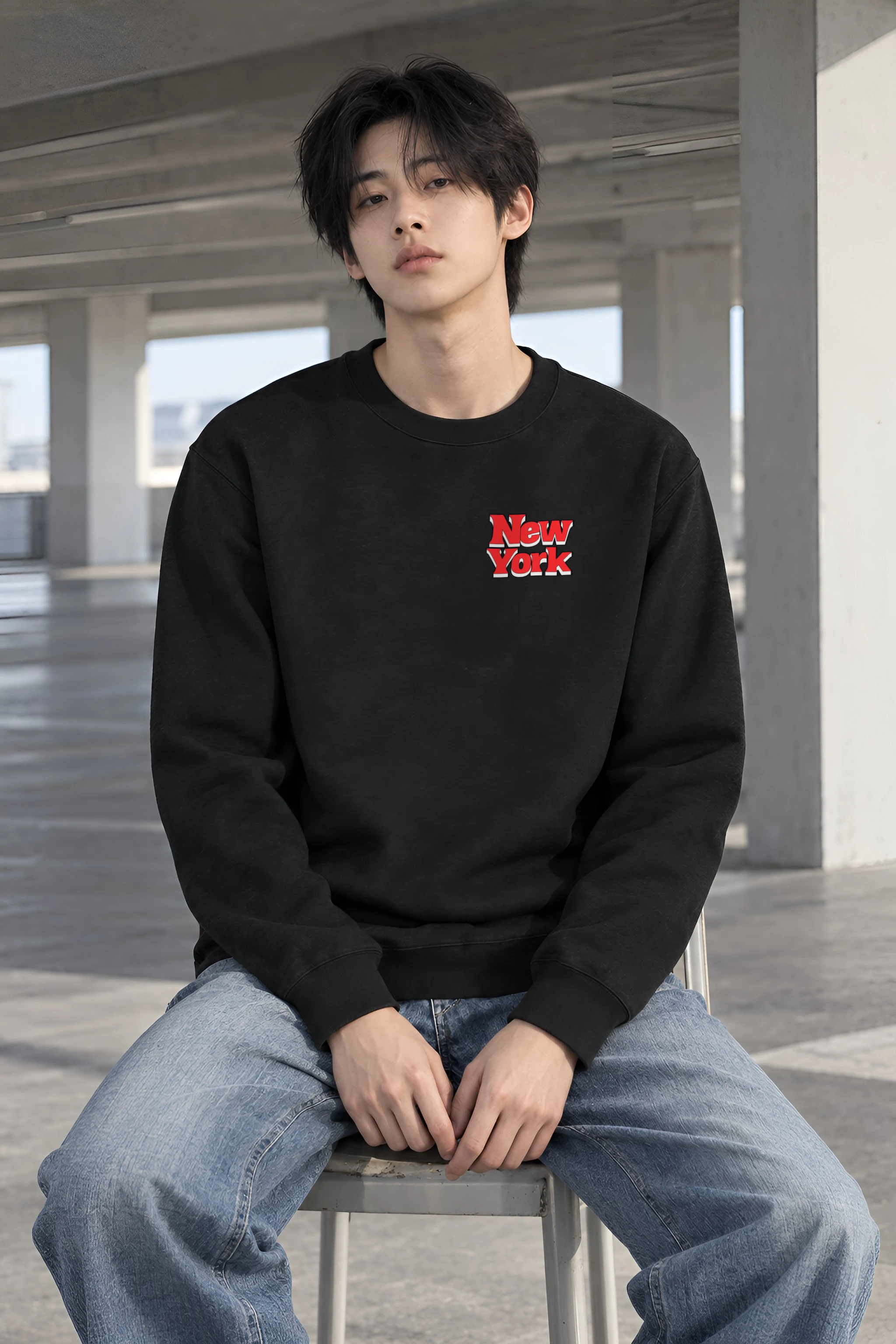 "New York Liberty" Heavy Blend Unisex Crewneck Sweatshirt