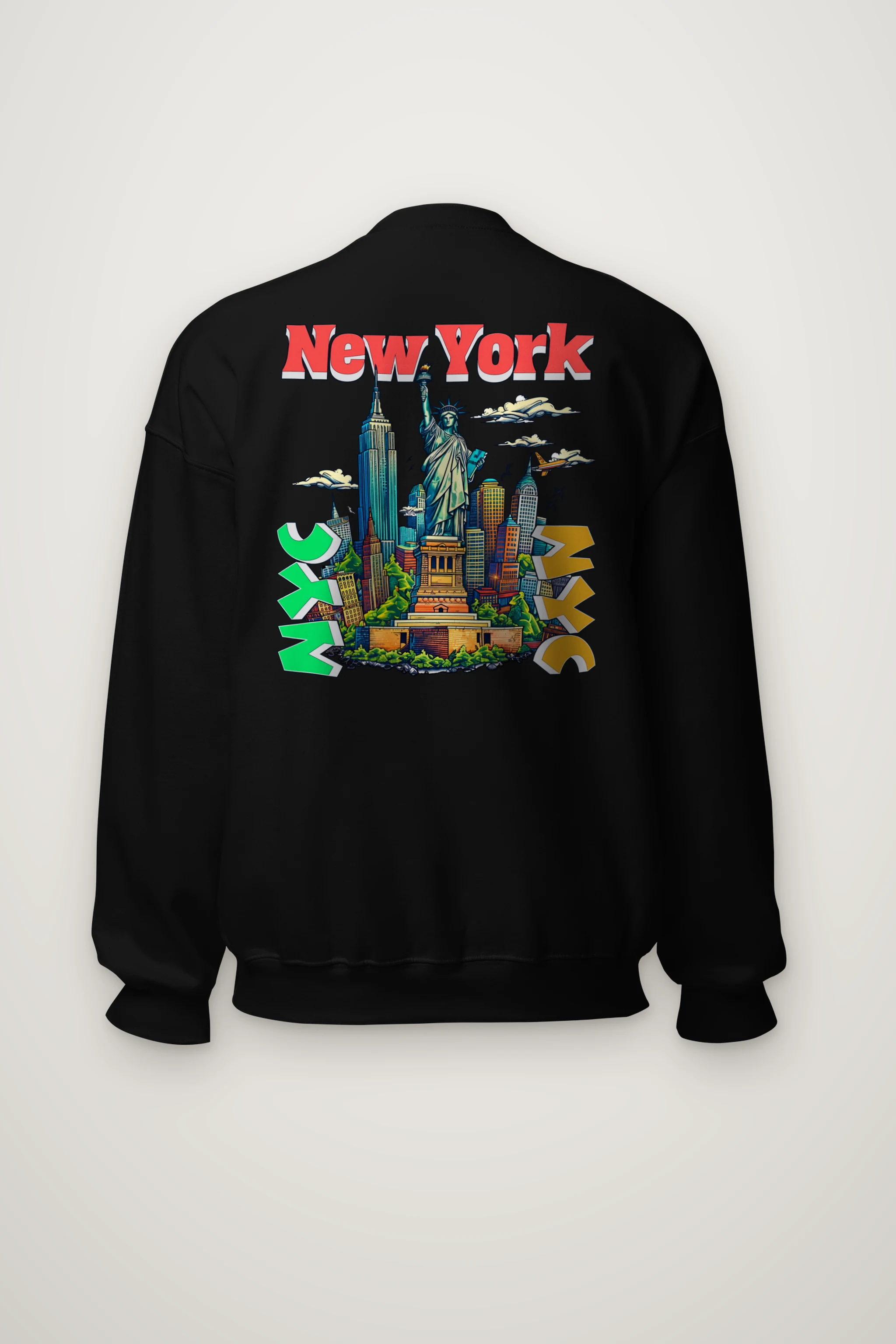 "New York Liberty" Heavy Blend Unisex Crewneck Sweatshirt