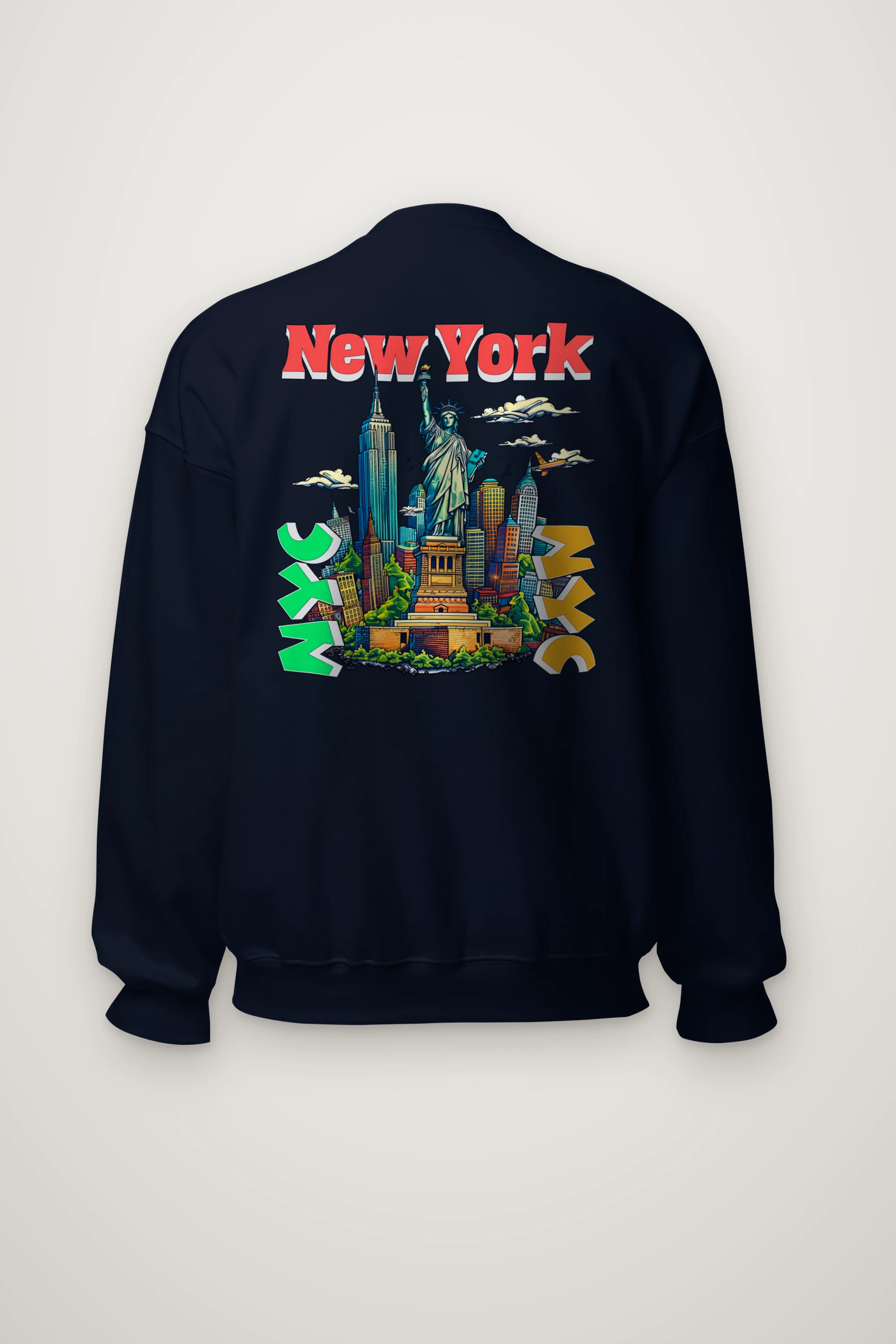 "New York Liberty" Heavy Blend Unisex Crewneck Sweatshirt