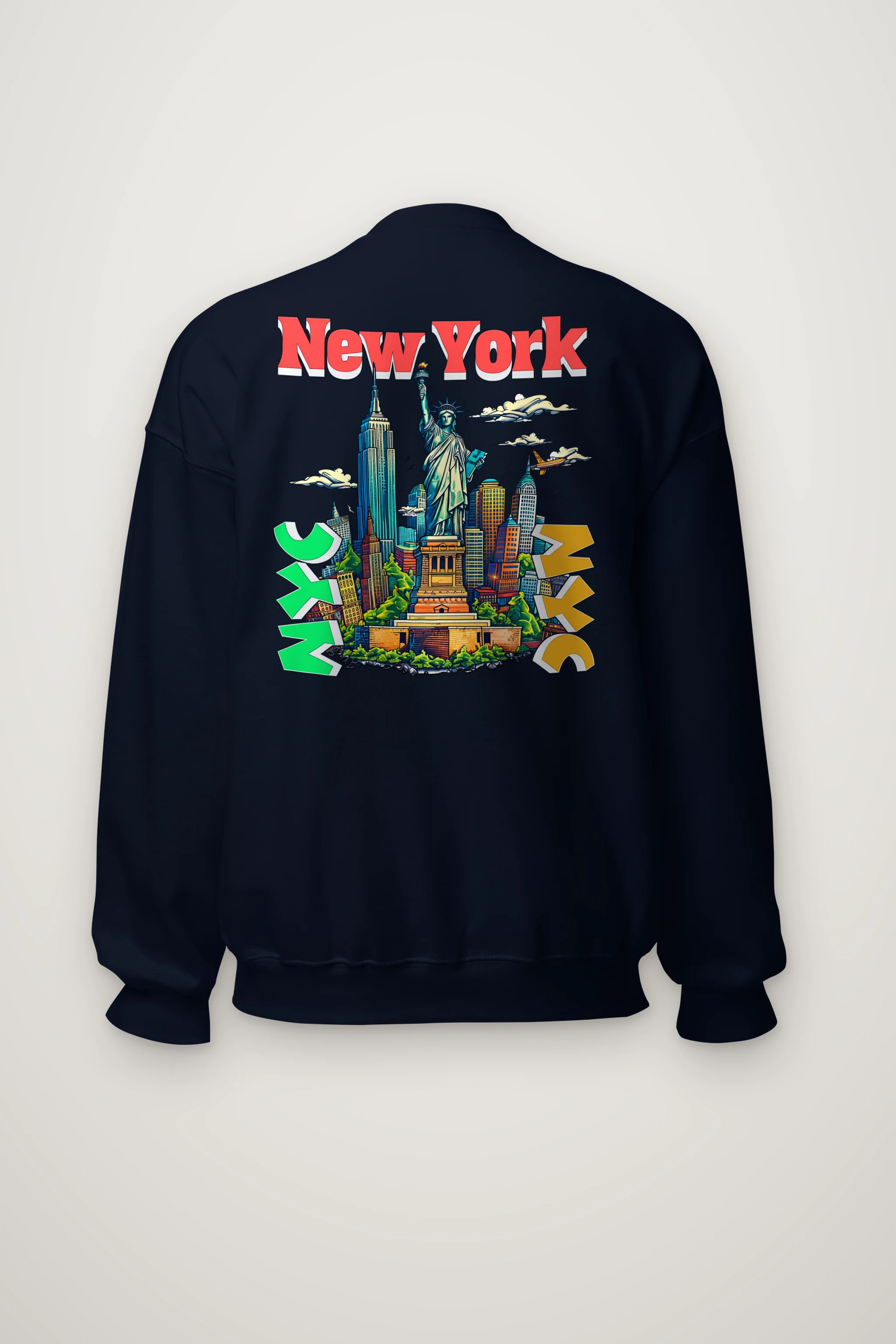 "New York Liberty" Heavy Blend Unisex Crewneck Sweatshirt