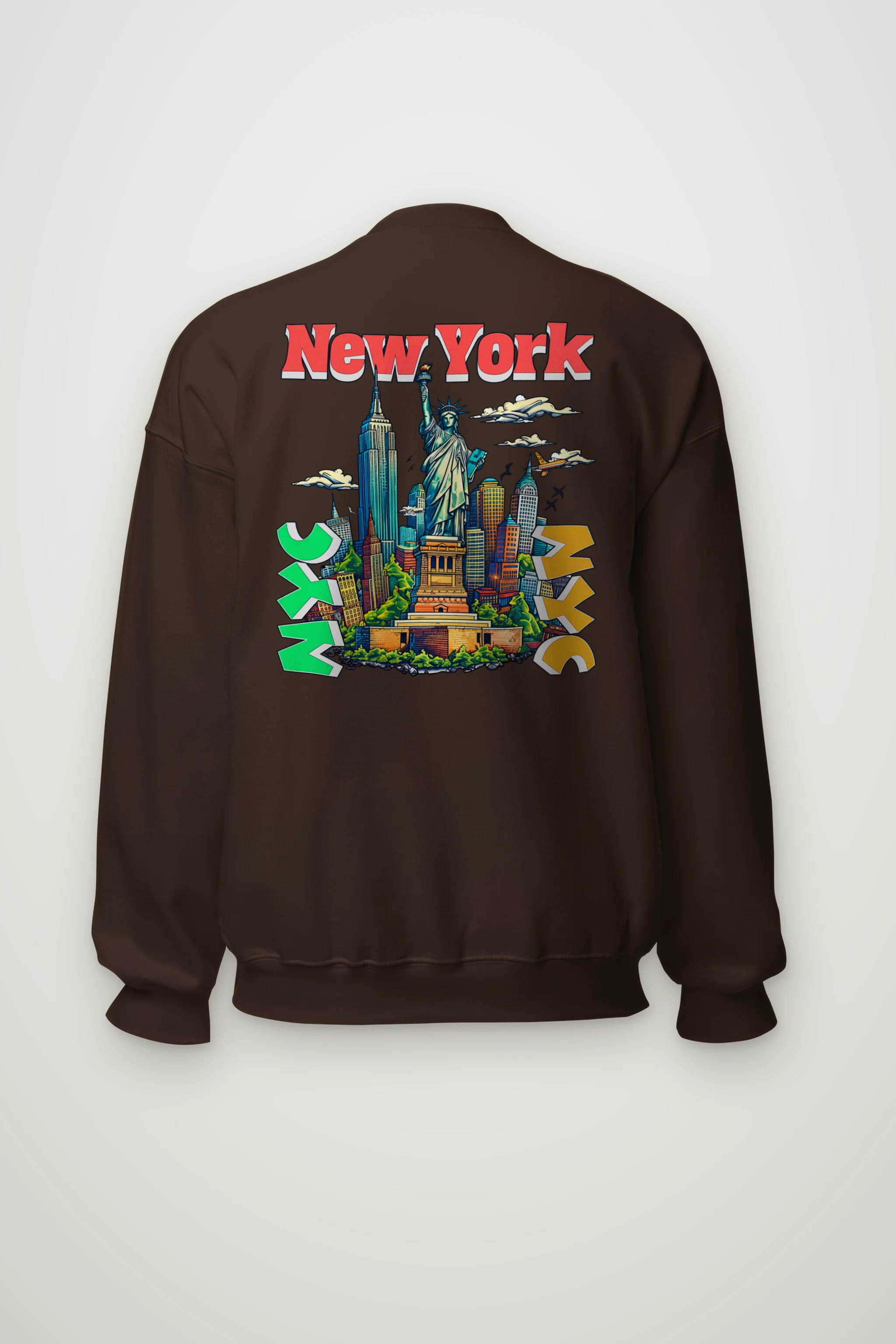 "New York Liberty" Heavy Blend Unisex Crewneck Sweatshirt
