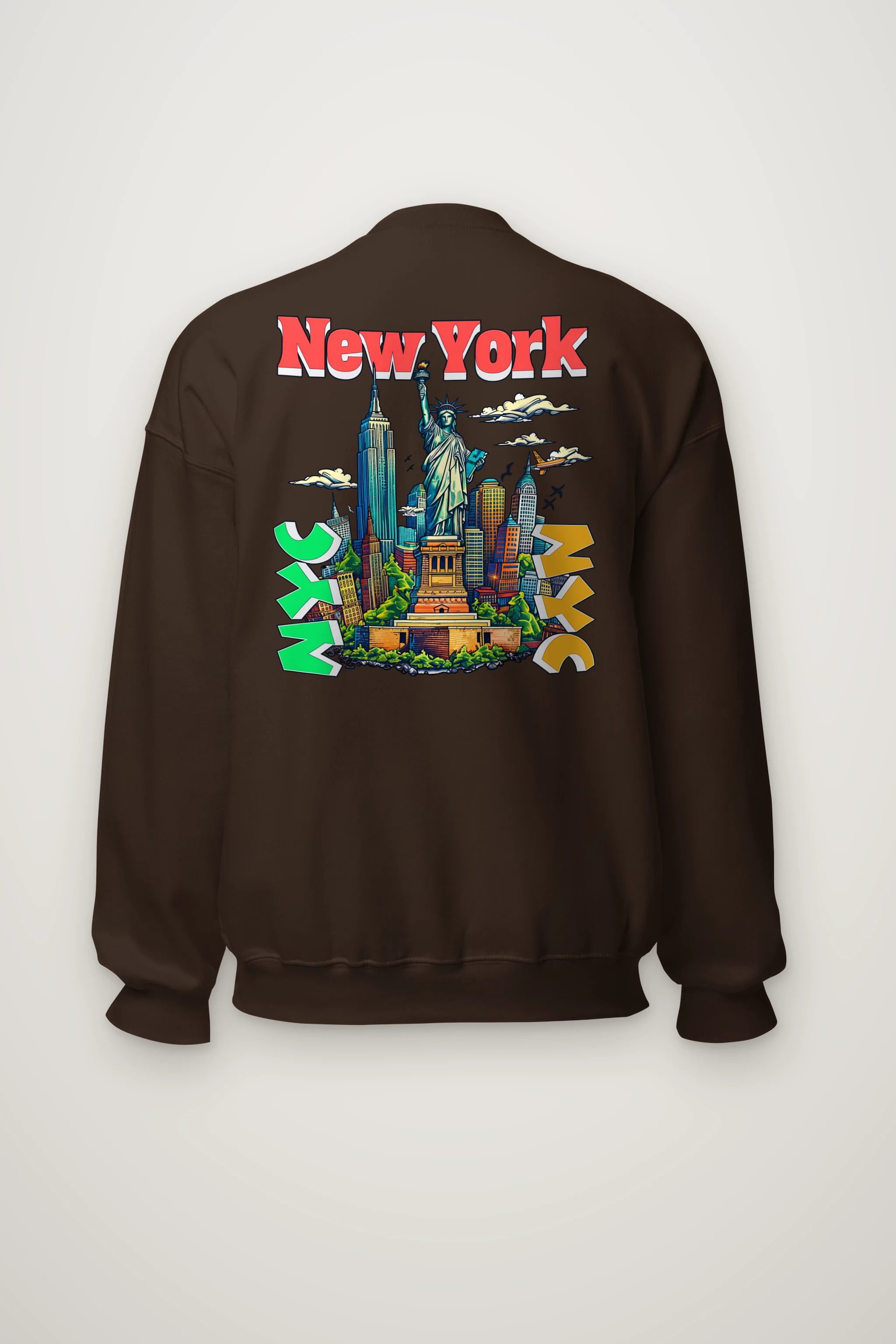 "New York Liberty" Heavy Blend Unisex Crewneck Sweatshirt