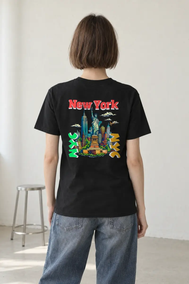 "New York Liberty" Heavyweight Unisex Crewneck T-shirt