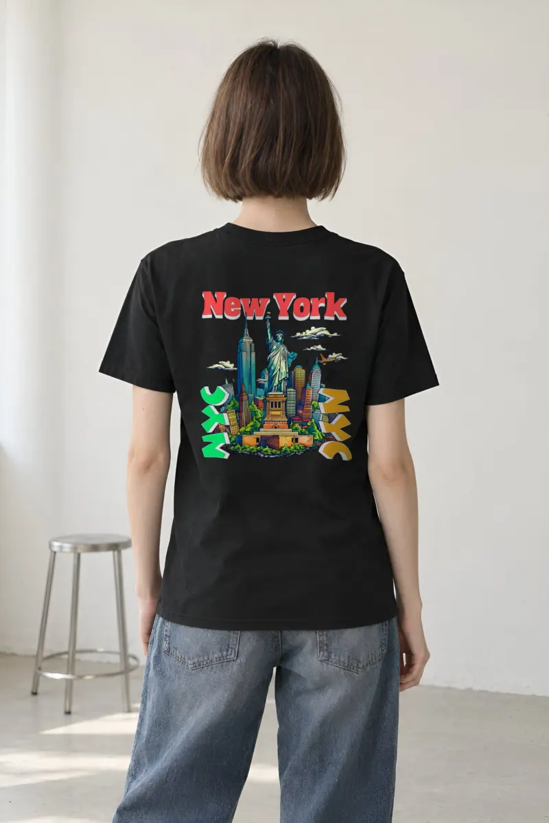 "New York Liberty" Heavyweight Unisex Crewneck T-shirt