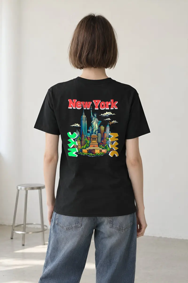 "New York Liberty" Heavyweight Unisex Crewneck T-shirt