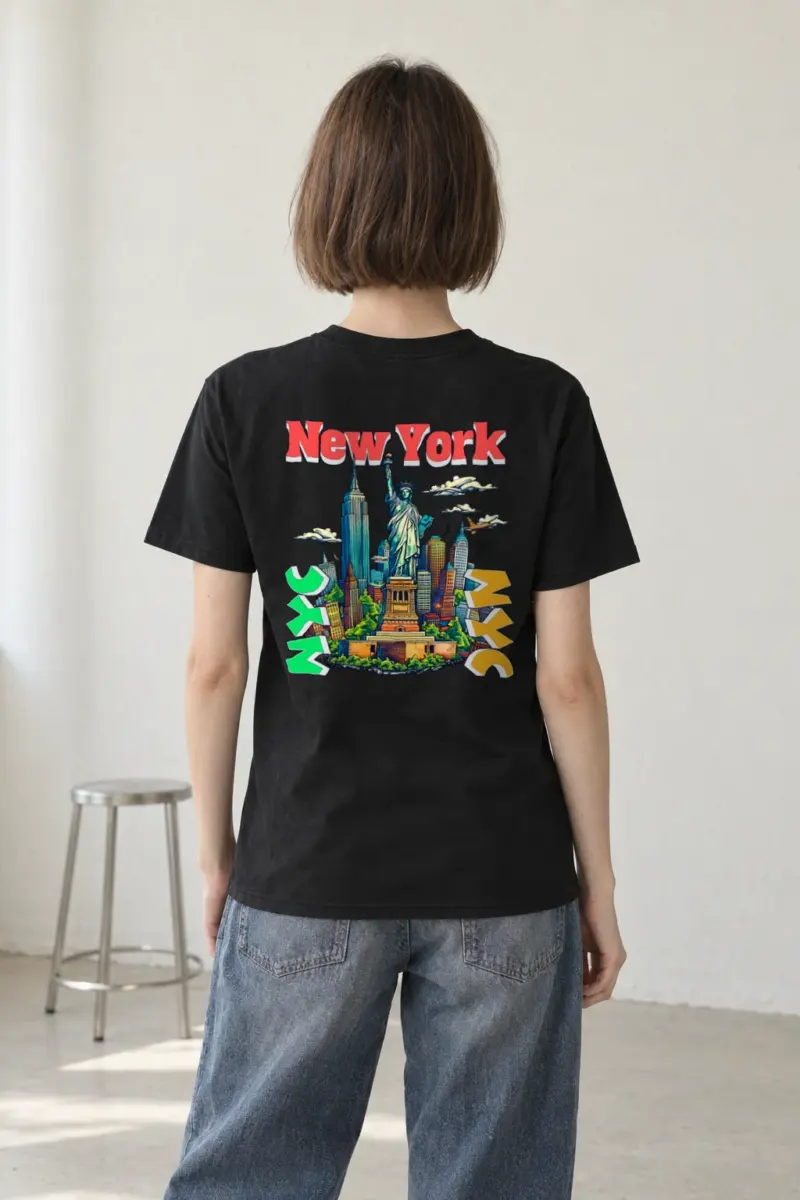 "New York Liberty" Heavyweight Unisex Crewneck T-shirt