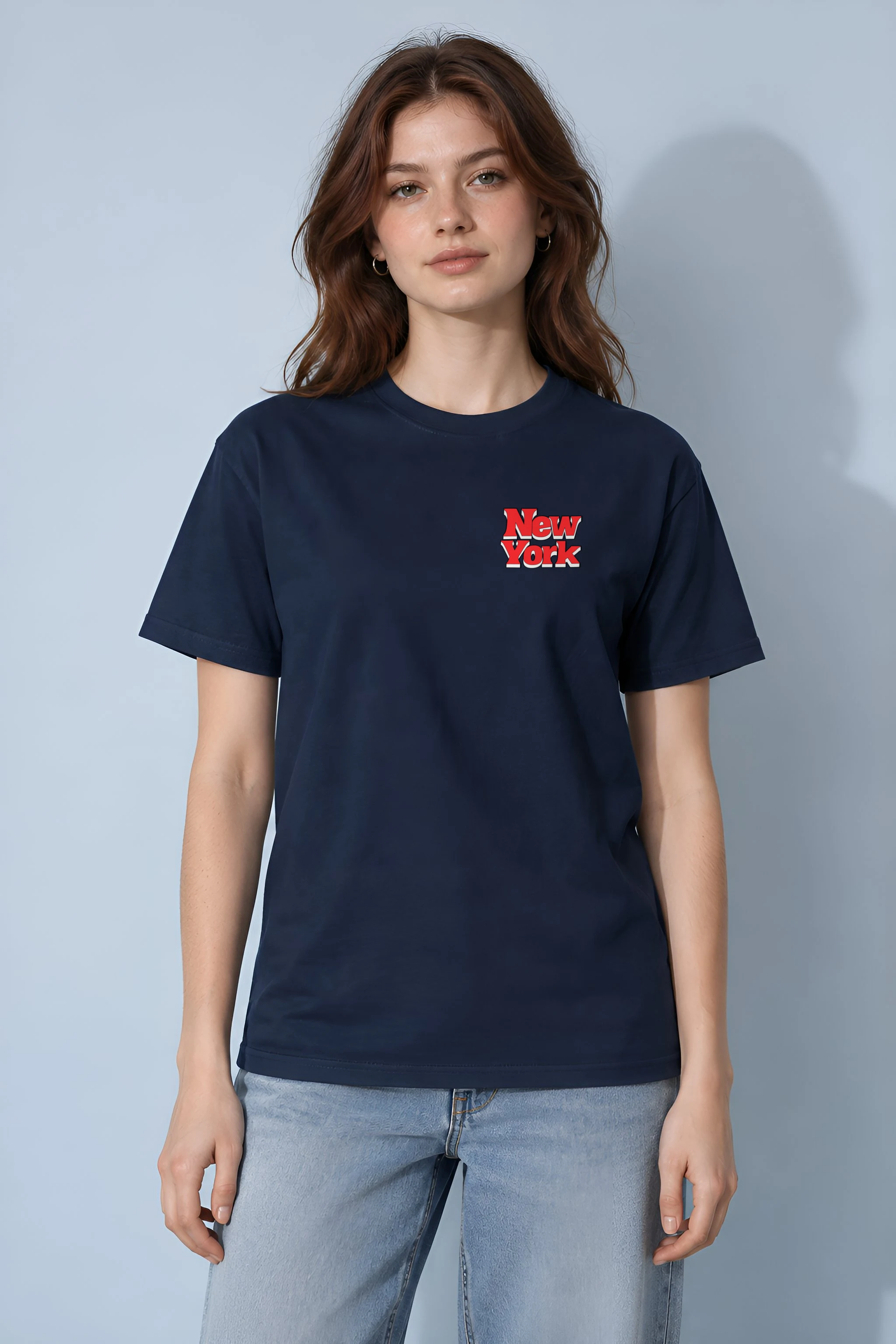 "New York Liberty" Heavyweight Unisex Crewneck T-shirt