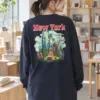 "New York Liberty" Unisex Longsleeve T-shirt | Gildan 2400