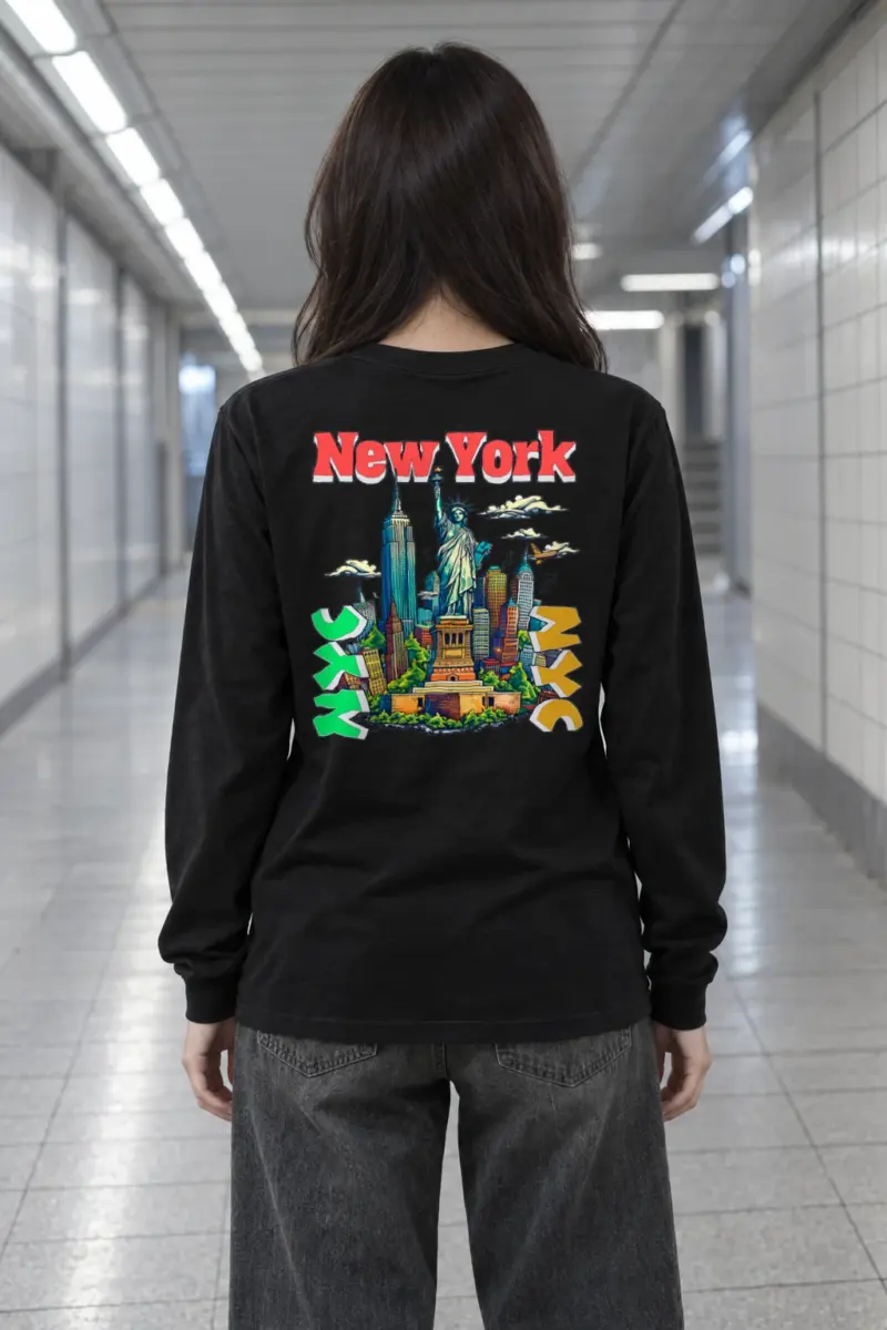 "New York Liberty" Unisex Longsleeve T-shirt | Gildan 2400