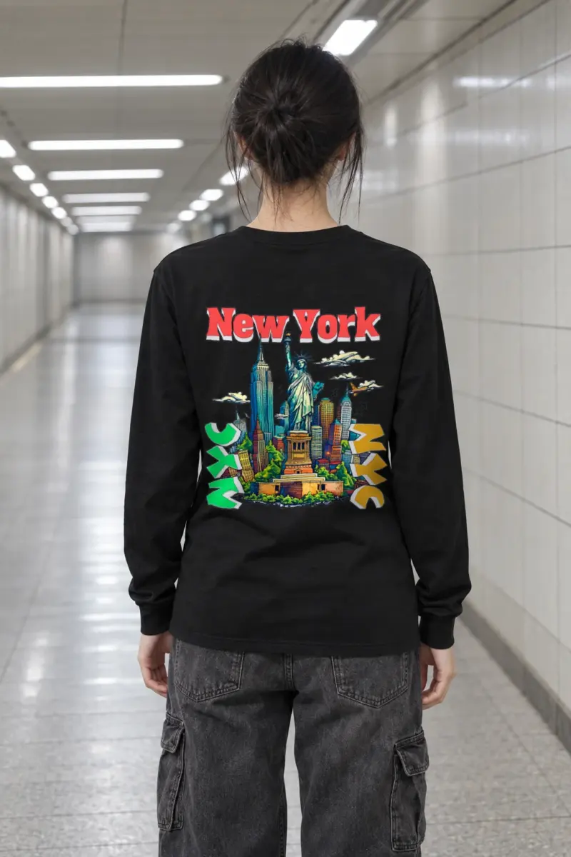 "New York Liberty" Unisex Longsleeve T-shirt