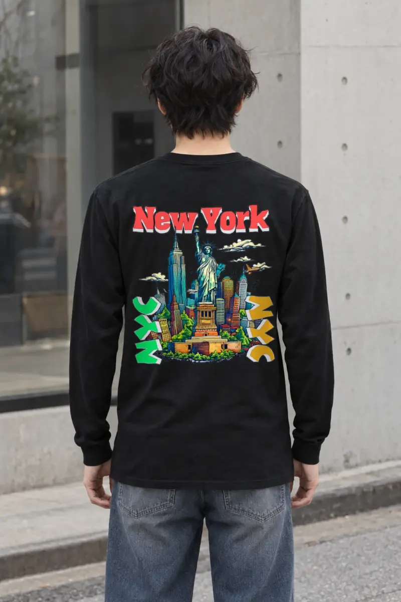 "New York Liberty" Unisex Longsleeve T-shirt