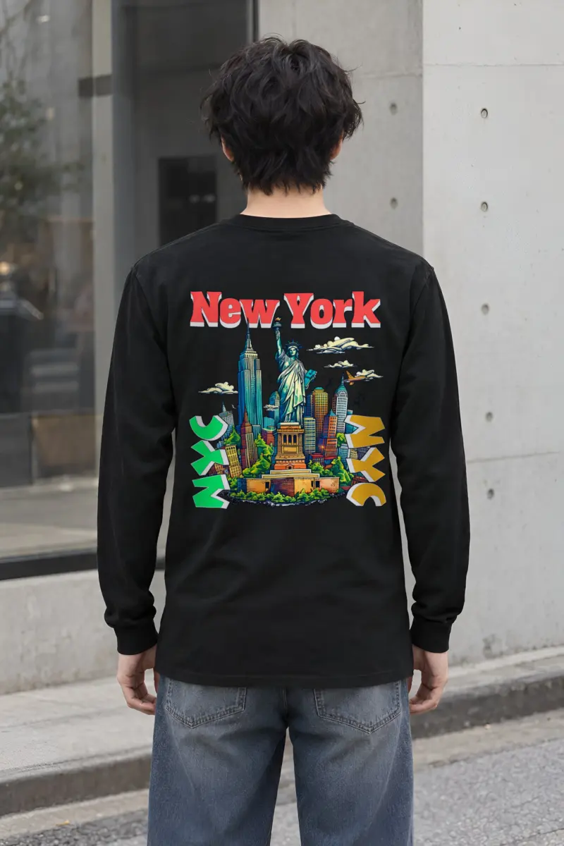 "New York Liberty" Unisex Longsleeve T-shirt