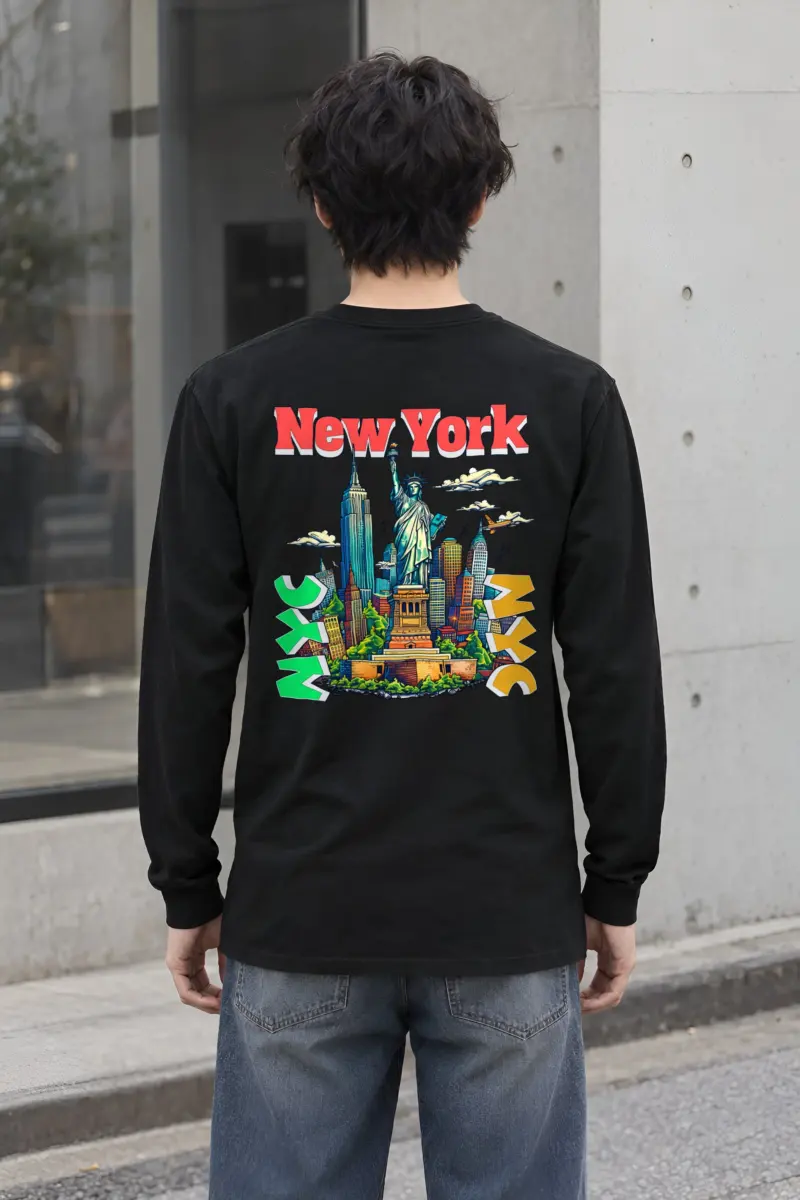 "New York Liberty" Unisex Longsleeve T-shirt
