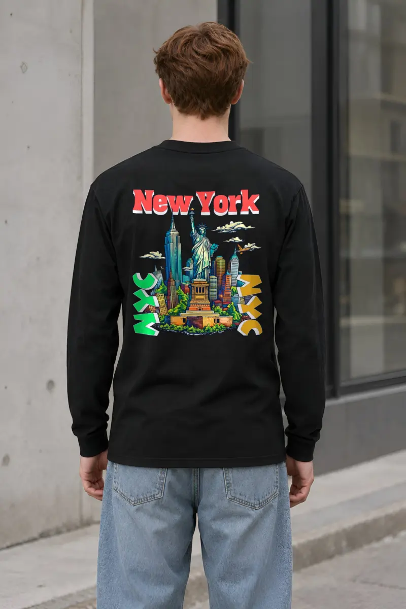 "New York Liberty" Unisex Longsleeve T-shirt