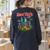 "New York Liberty" Unisex Longsleeve T-shirt | Gildan 2400