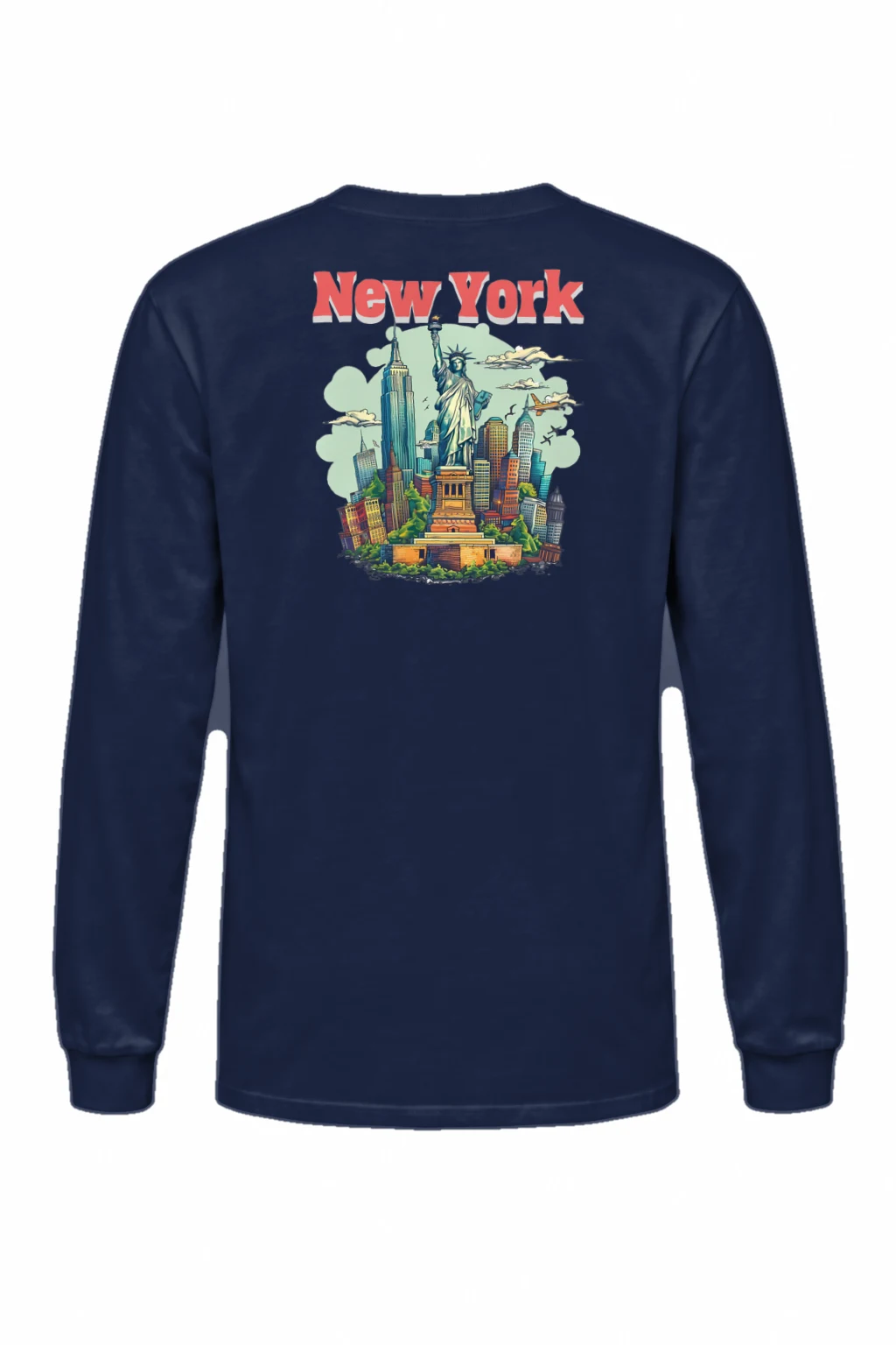 "New York Liberty" Unisex Longsleeve T-shirt | Gildan 2400