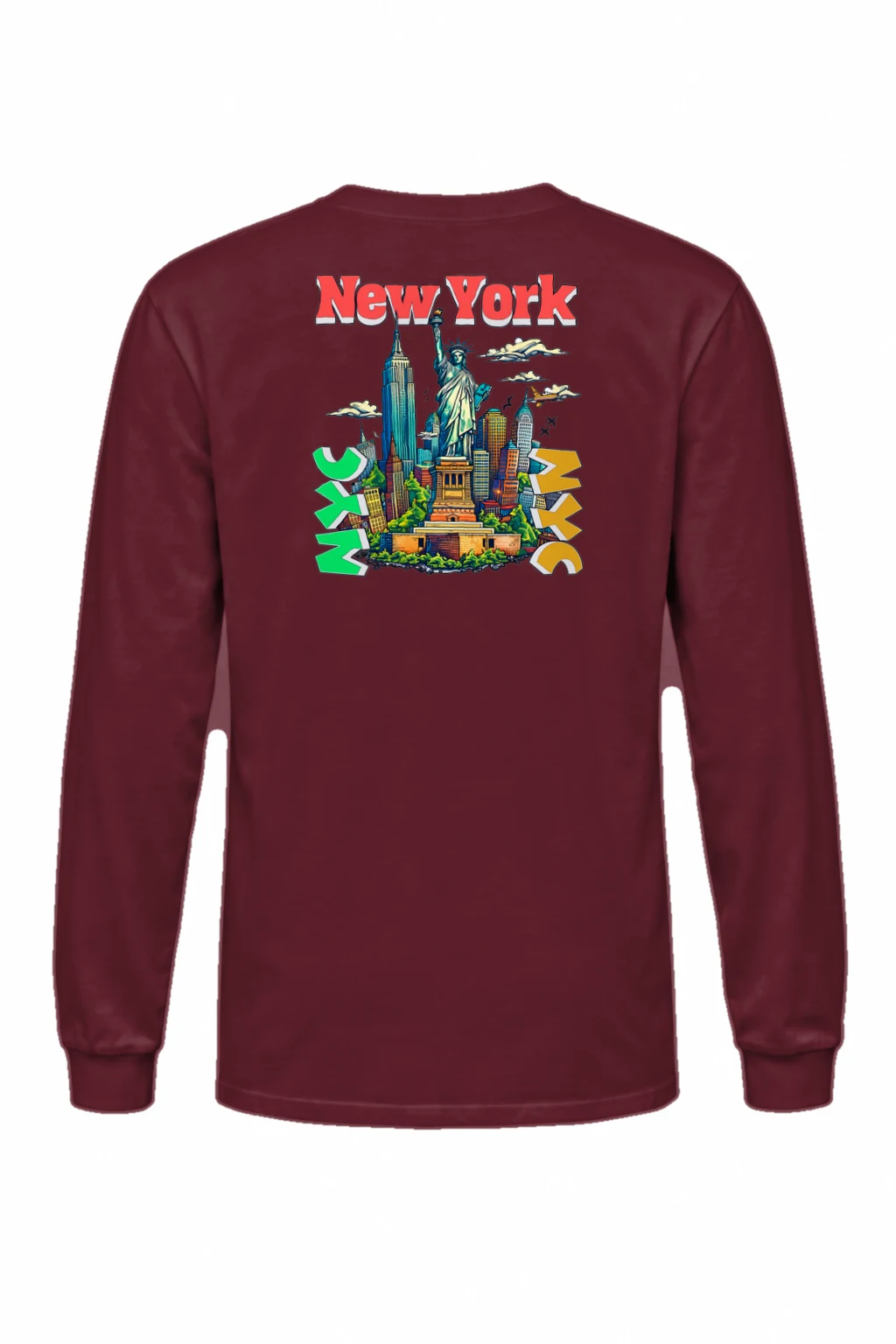 "New York Liberty" Unisex Longsleeve T-shirt | Gildan 2400