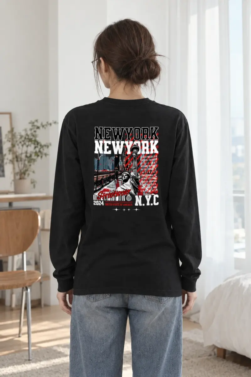 "New York Streetwear" Unisex Longsleeve T-shirt