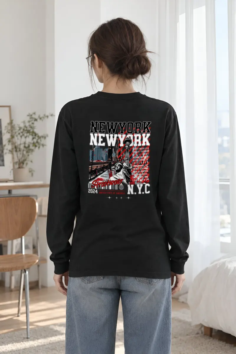 "New York Streetwear" Unisex Longsleeve T-shirt