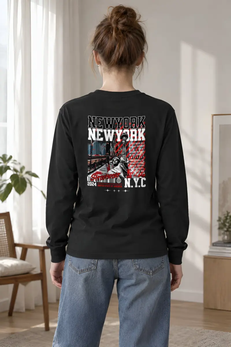 "New York Streetwear" Unisex Longsleeve T-shirt