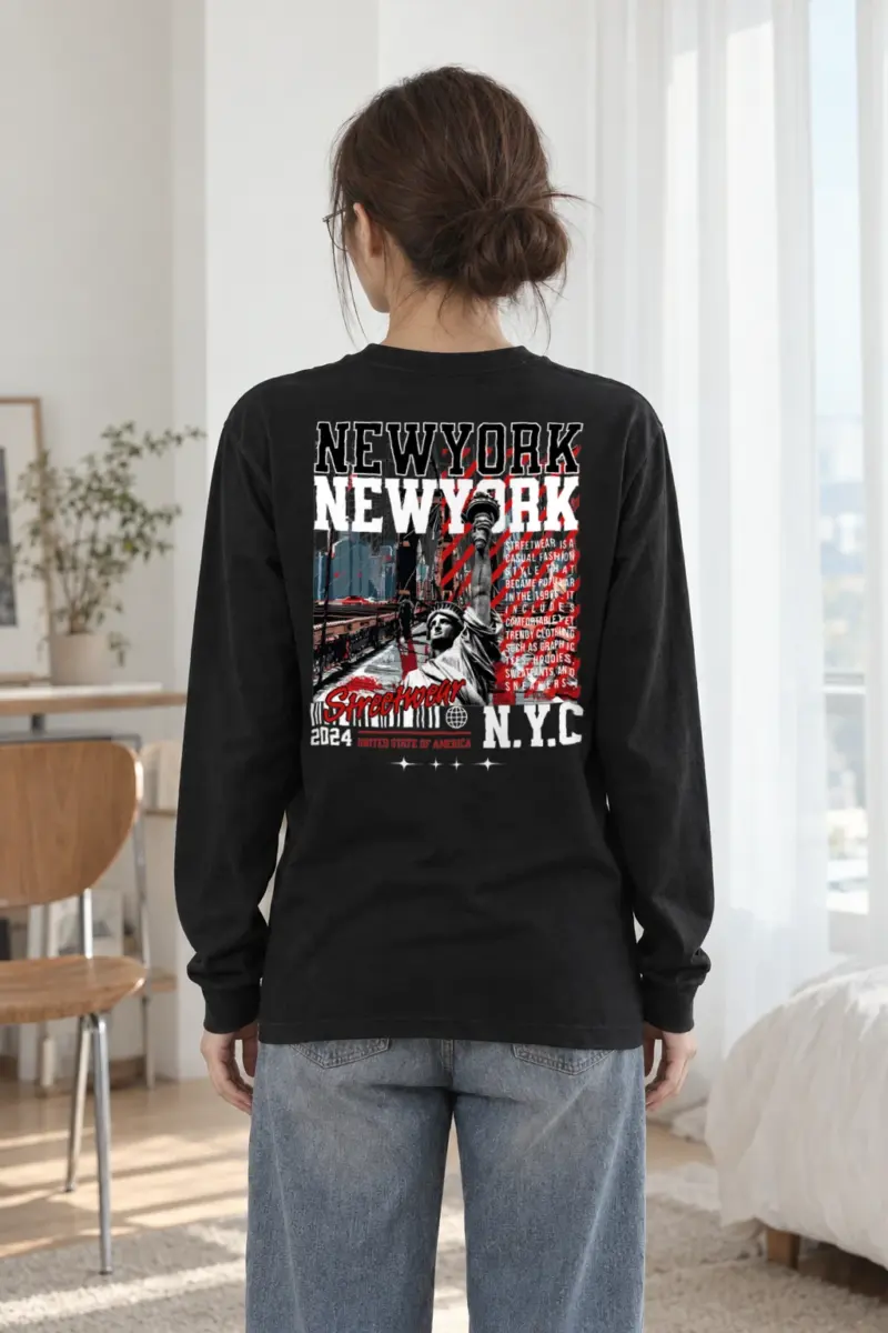 "New York Streetwear" Unisex Longsleeve T-shirt