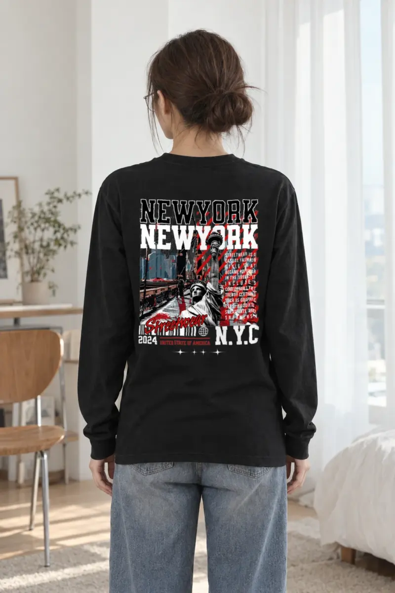 "New York Streetwear" Unisex Longsleeve T-shirt