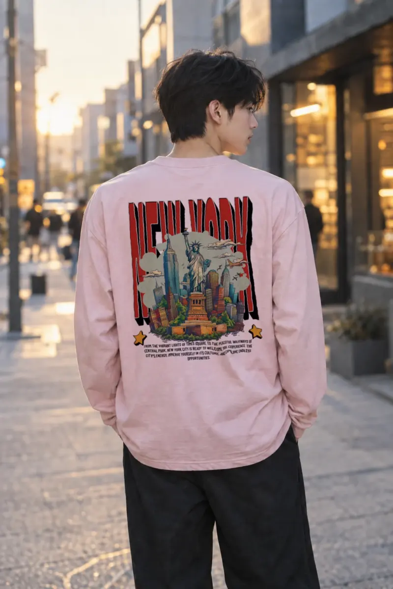 “New York Welcomes You” Unisex Longsleeve T-shirt | Gildan 2400