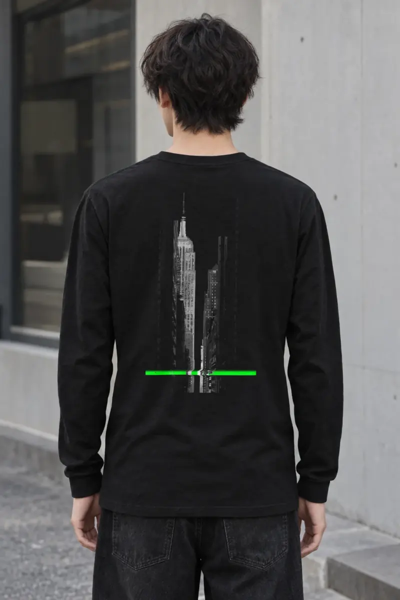 "New York World" Unisex Longsleeve T-shirt | Gildan 2400