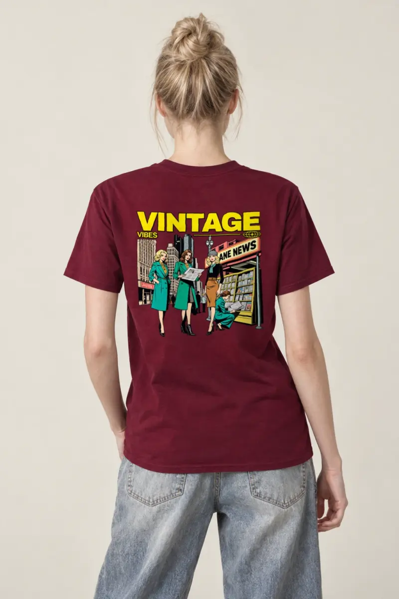 "Newsstand Readers" Heavyweight Unisex Crewneck T-shirt