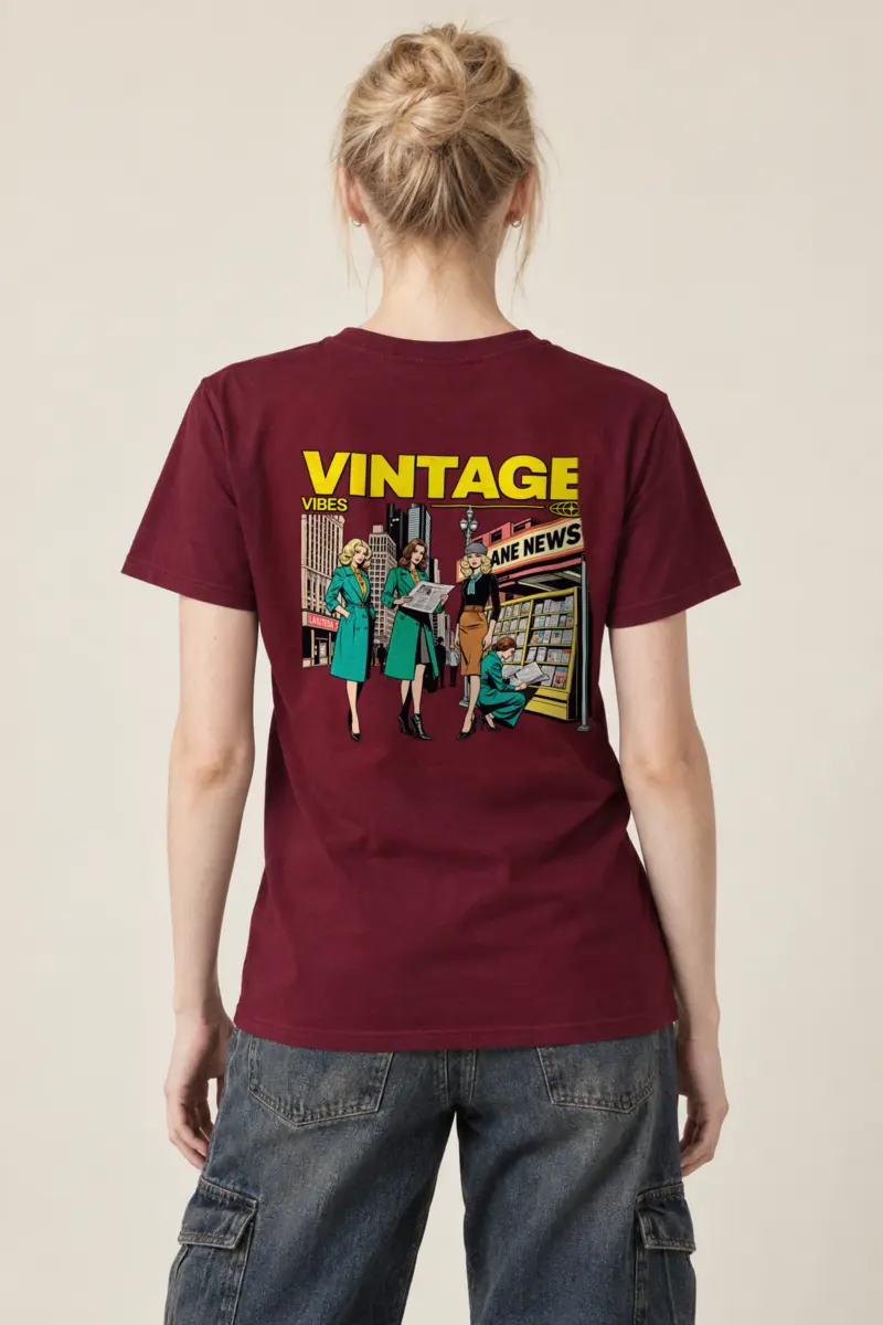 "Newsstand Readers" Heavyweight Unisex Crewneck T-shirt