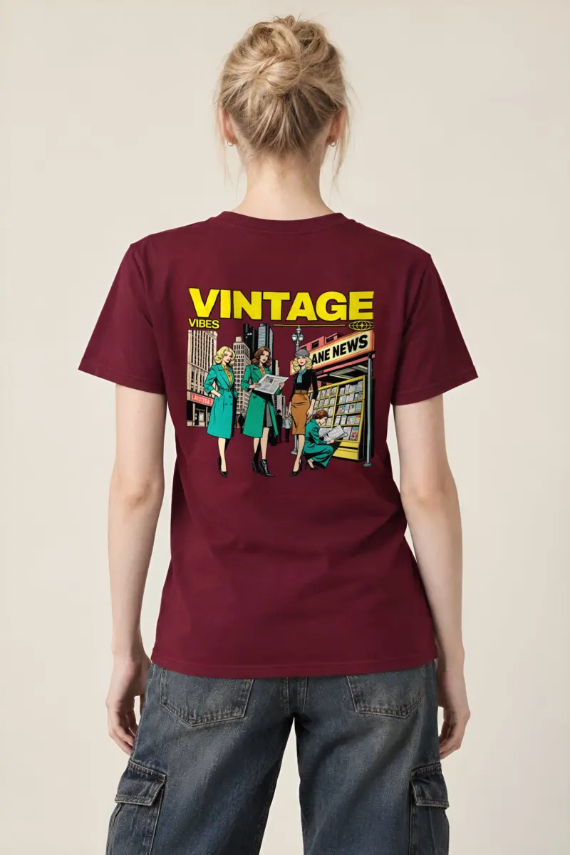 "Newsstand Readers" Heavyweight Unisex Crewneck T-shirt