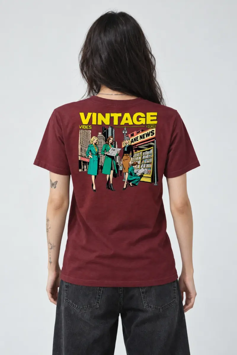 "Newsstand Readers" Heavyweight Unisex Crewneck T-shirt