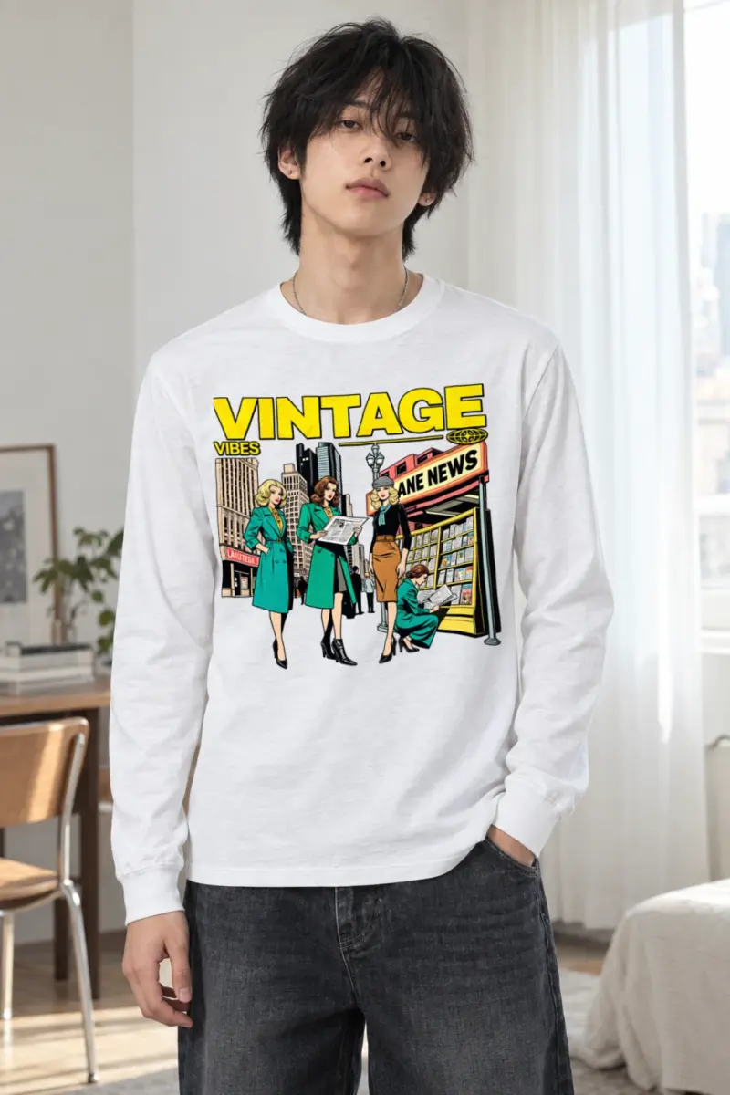 "Newsstand Readers" Unisex Longsleeve T-shirt