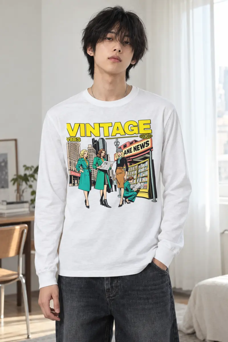 "Newsstand Readers" Unisex Longsleeve T-shirt