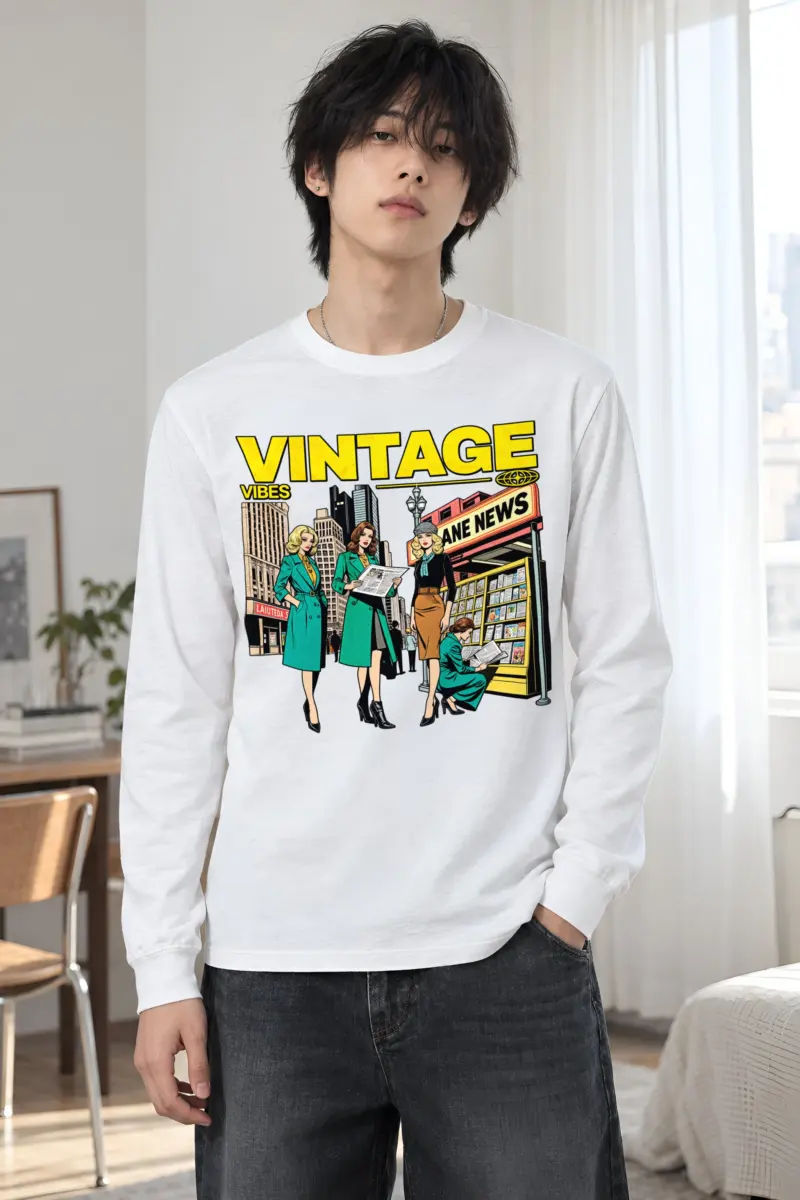 "Newsstand Readers" Unisex Longsleeve T-shirt
