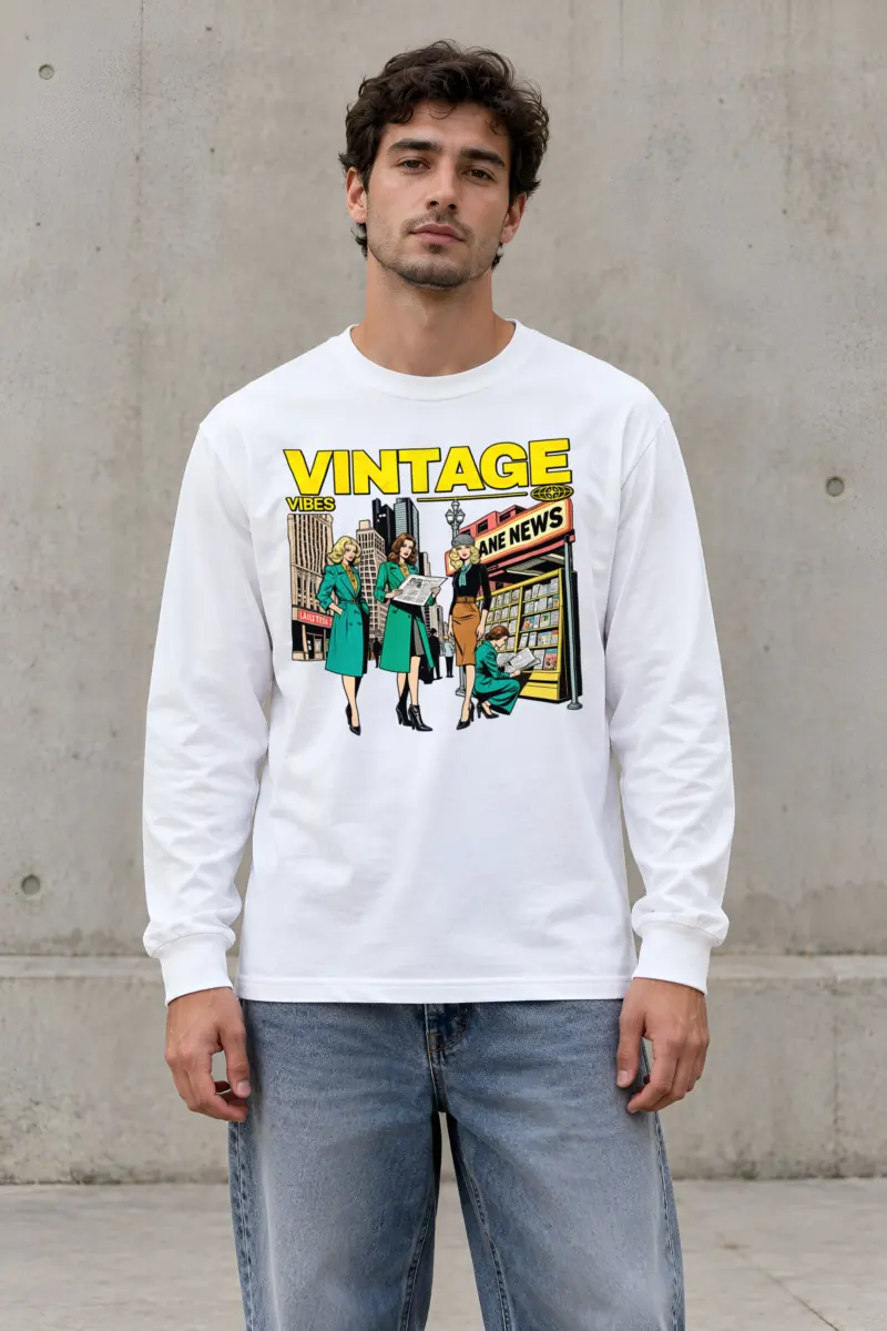 "Newsstand Readers" Unisex Longsleeve T-shirt