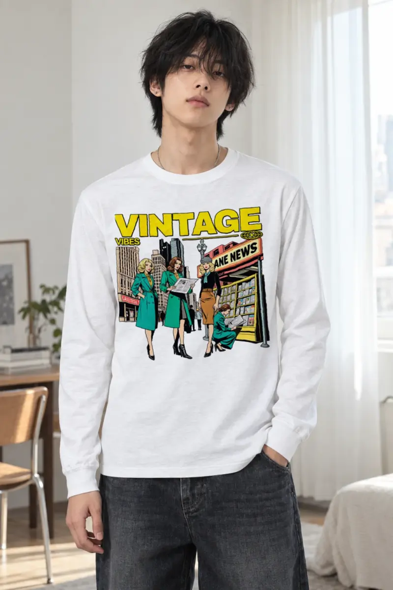 "Newsstand Readers" Unisex Longsleeve T-shirt