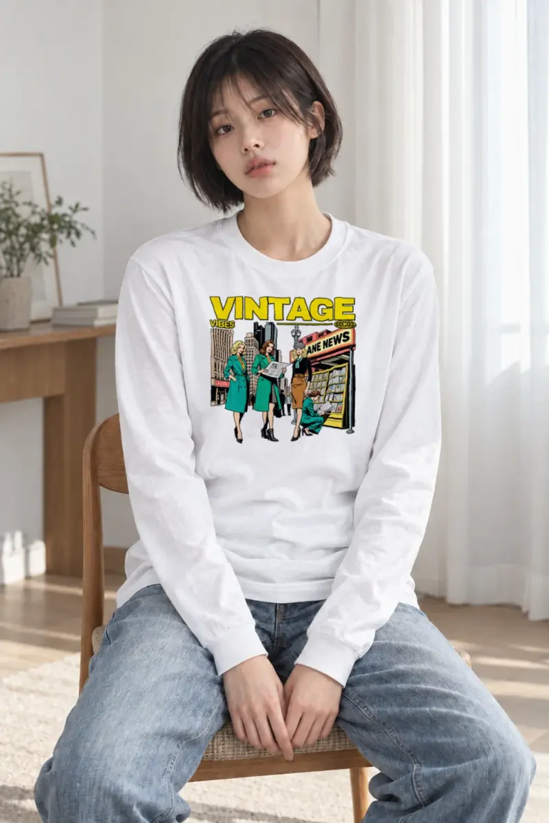 "Newsstand Readers" Unisex Longsleeve T-shirt