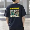 "Newsstand Trio" Heavyweight Unisex Crewneck T-shirt | Gildan 5000