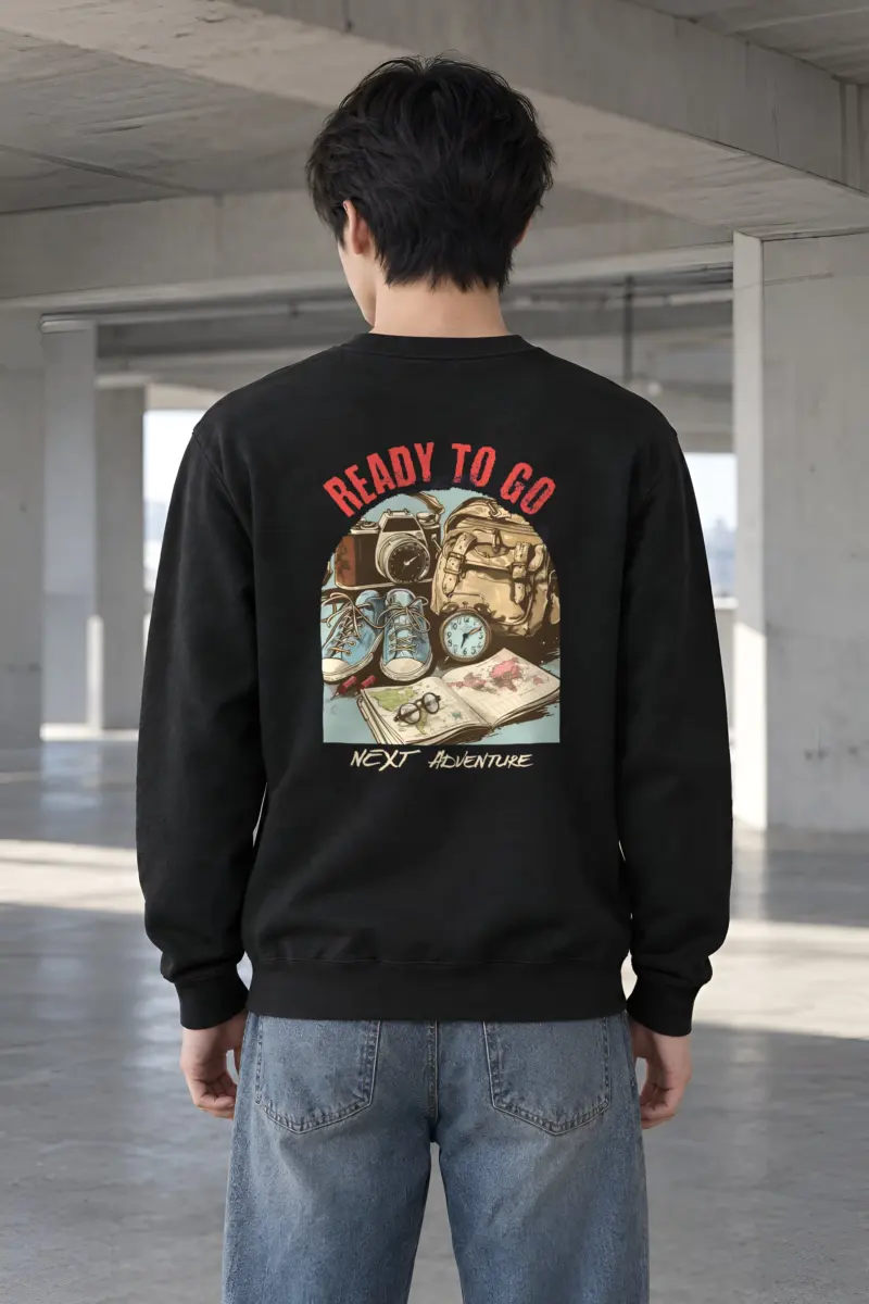 "Next Adventure" Heavy Blend Unisex Crewneck Sweatshirt