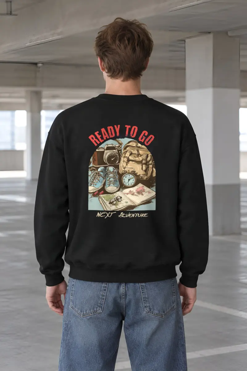 "Next Adventure" Heavy Blend Unisex Crewneck Sweatshirt