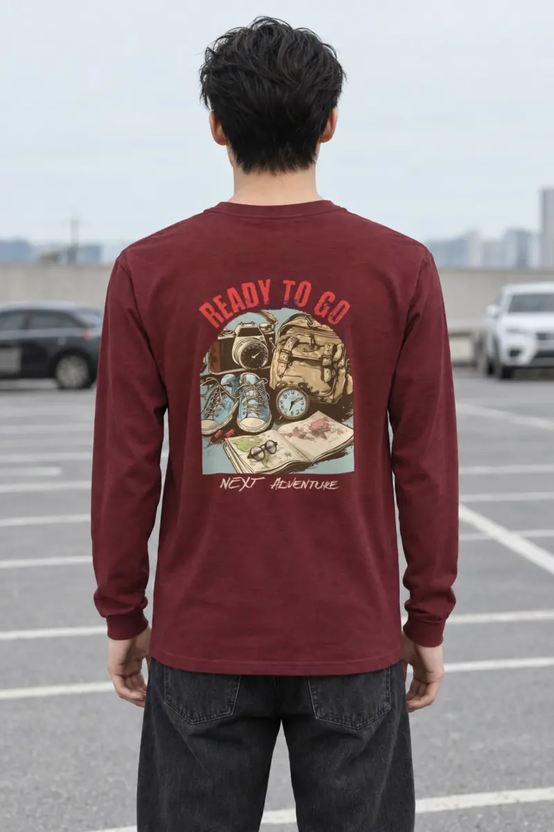 "Next Adventure" Unisex Longsleeve T-shirt