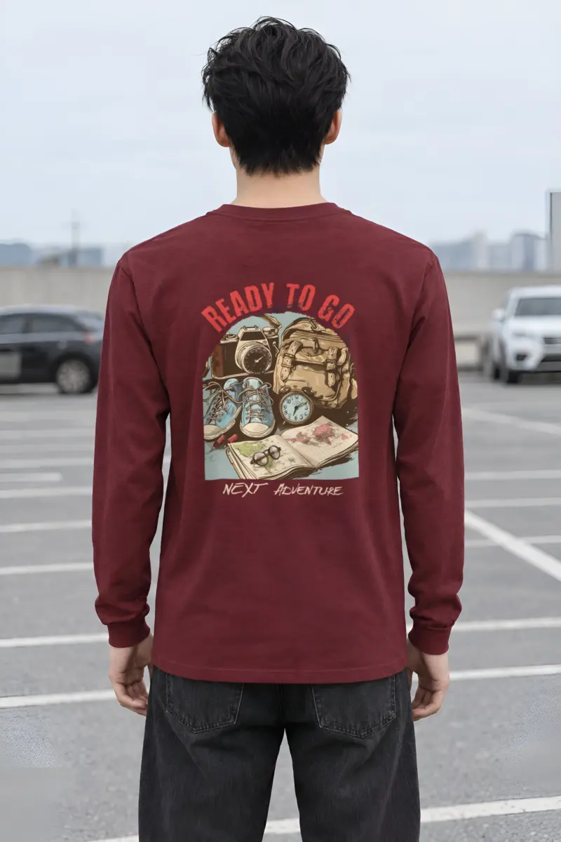 "Next Adventure" Unisex Longsleeve T-shirt