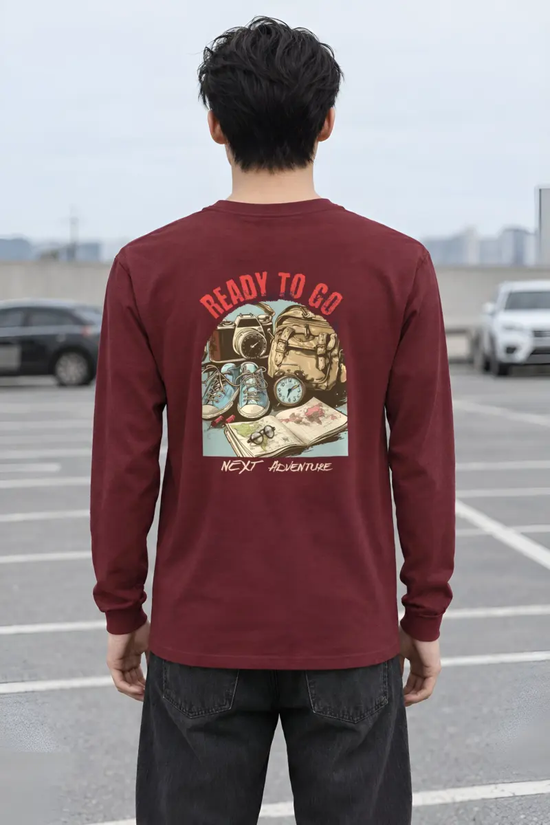 "Next Adventure" Unisex Longsleeve T-shirt