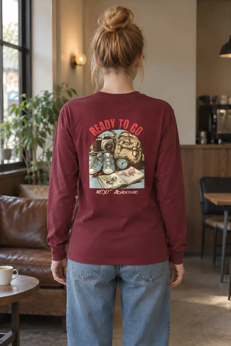 "Next Adventure" Unisex Longsleeve T-shirt
