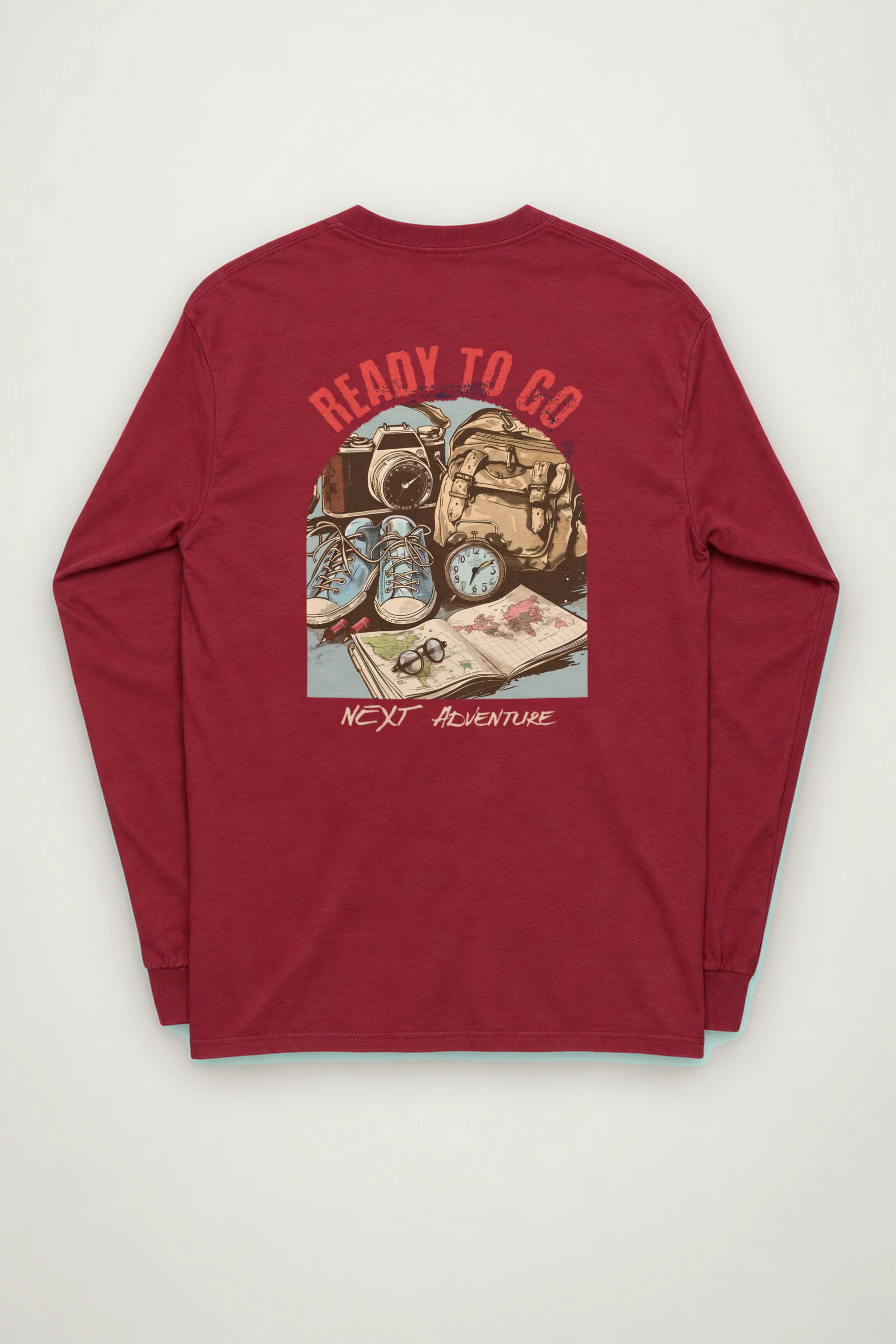 "Next Adventure" Unisex Longsleeve T-shirt