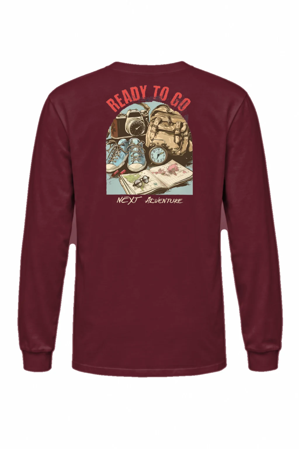 "Next Adventure" Unisex Longsleeve T-shirt | Gildan 2400
