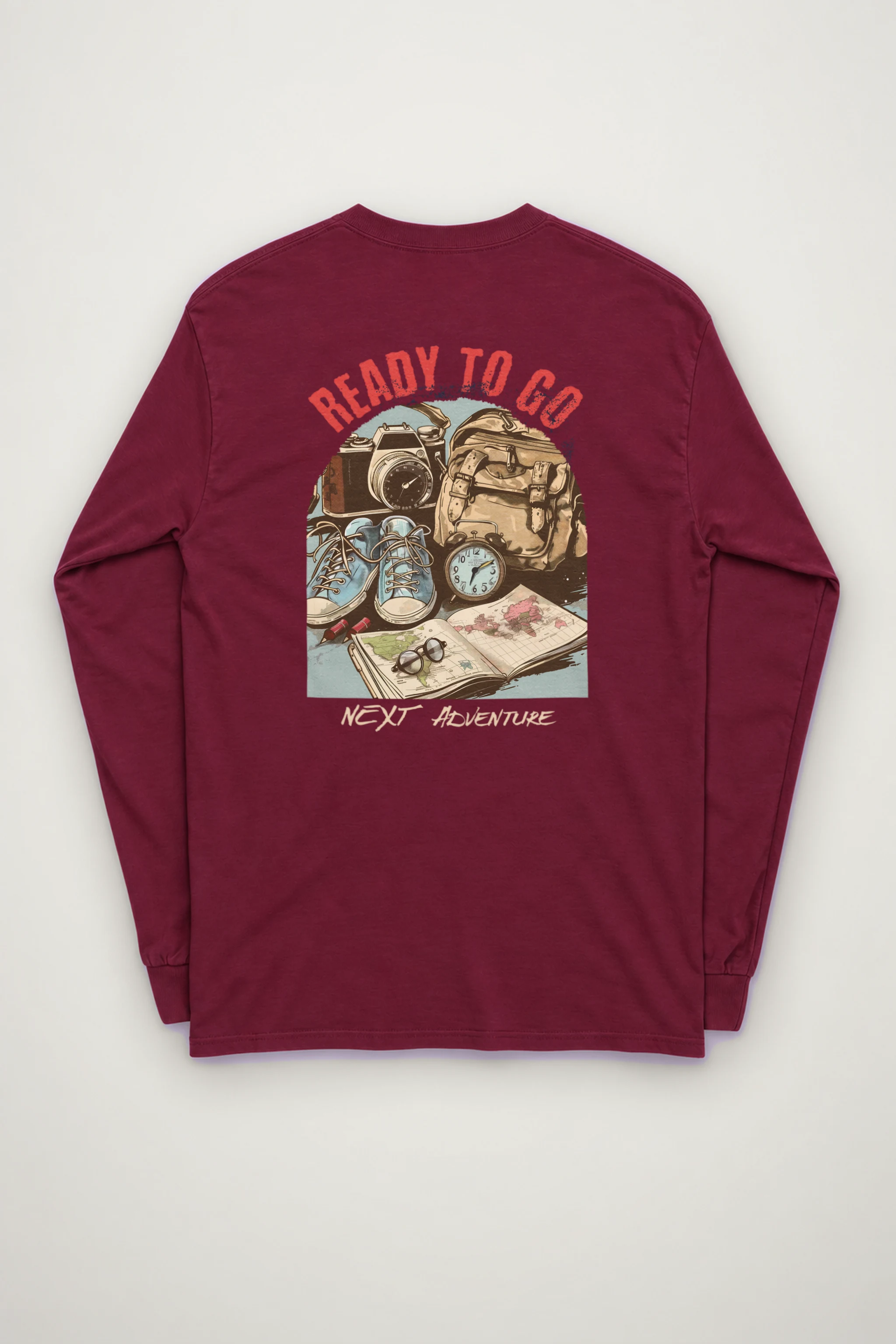 "Next Adventure" Unisex Longsleeve T-shirt