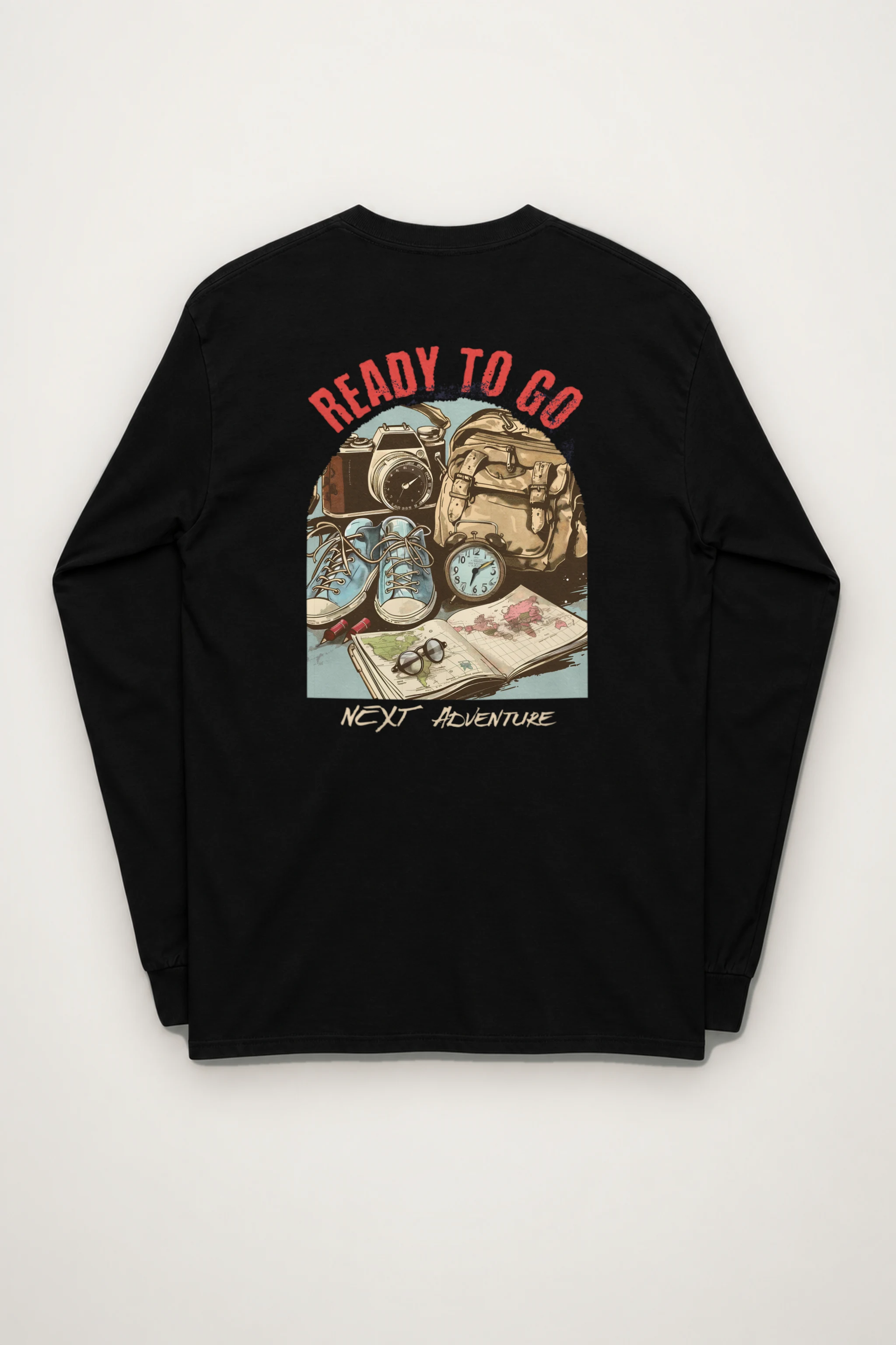 "Next Adventure" Unisex Longsleeve T-shirt