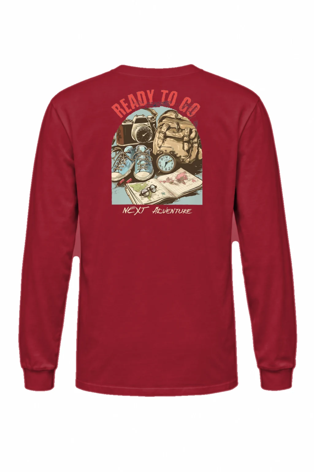 "Next Adventure" Unisex Longsleeve T-shirt | Gildan 2400